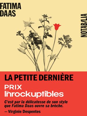 cover image of La petite dernière